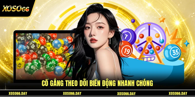 Cố gắng theo dõi biến động nhanh chóng