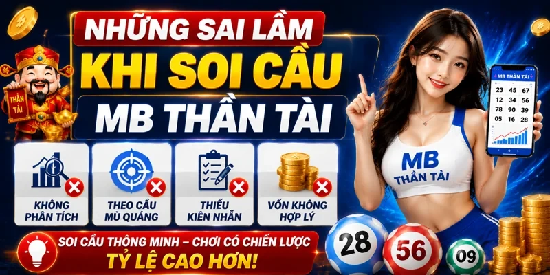 Những sai lầm khi soi cầu MB thần tài